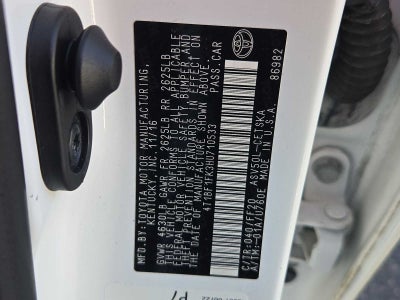 Toyota Camry LE 2017