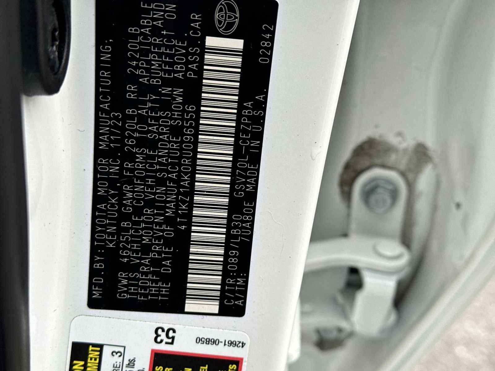 Toyota Camry XSE V6 2024