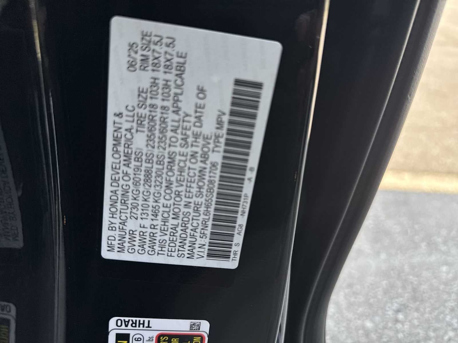 Honda Odyssey EX-L 2025