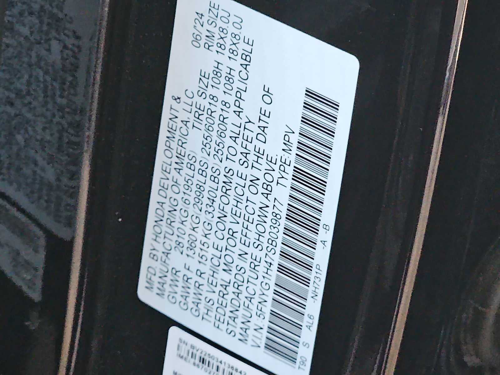 2025 Honda Pilot EX-L