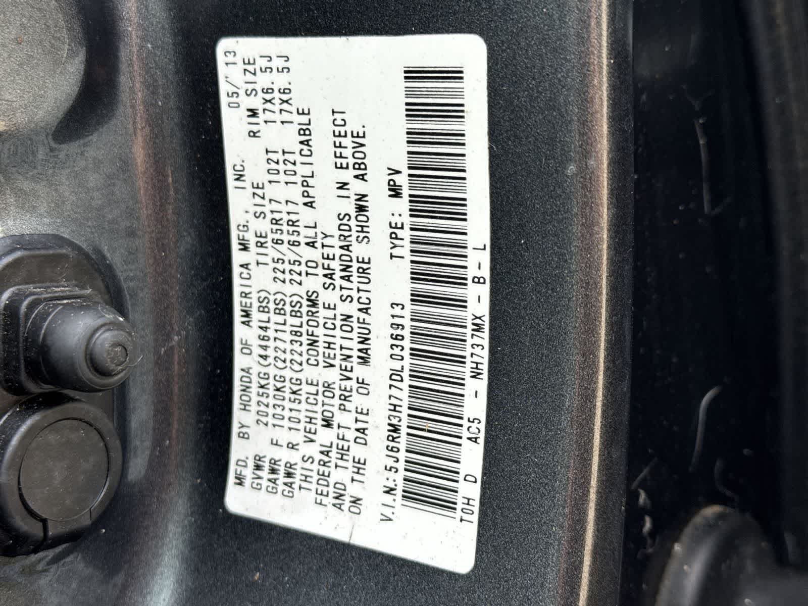Honda CR-V Base 2013