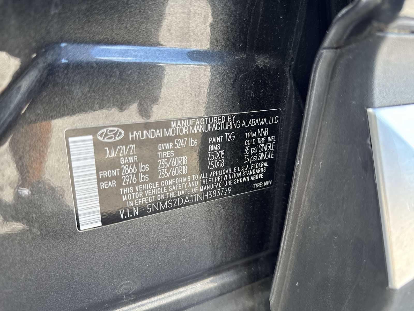 Hyundai Santa Fe SEL 2022
