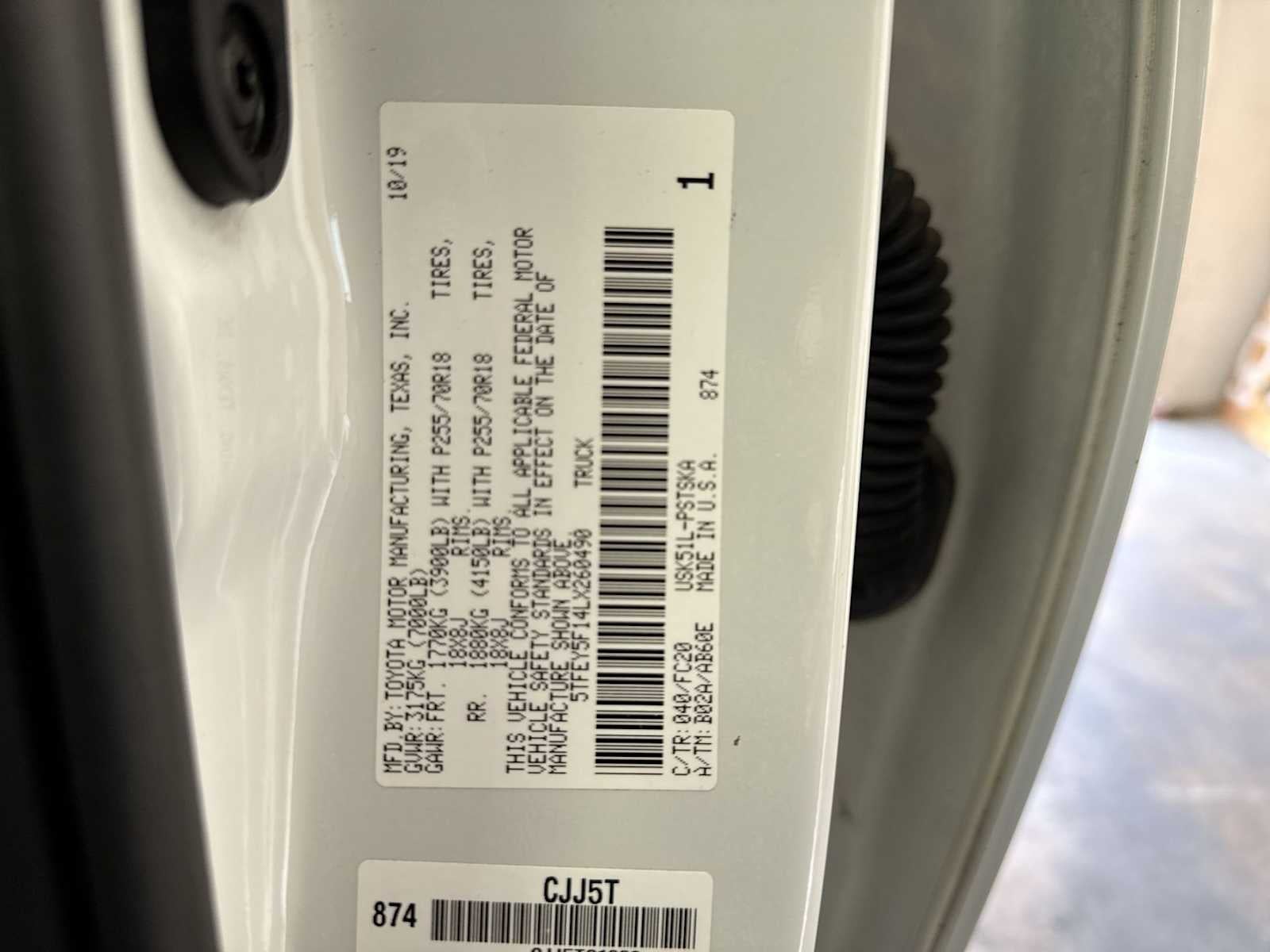 Toyota Tundra SR5 2020