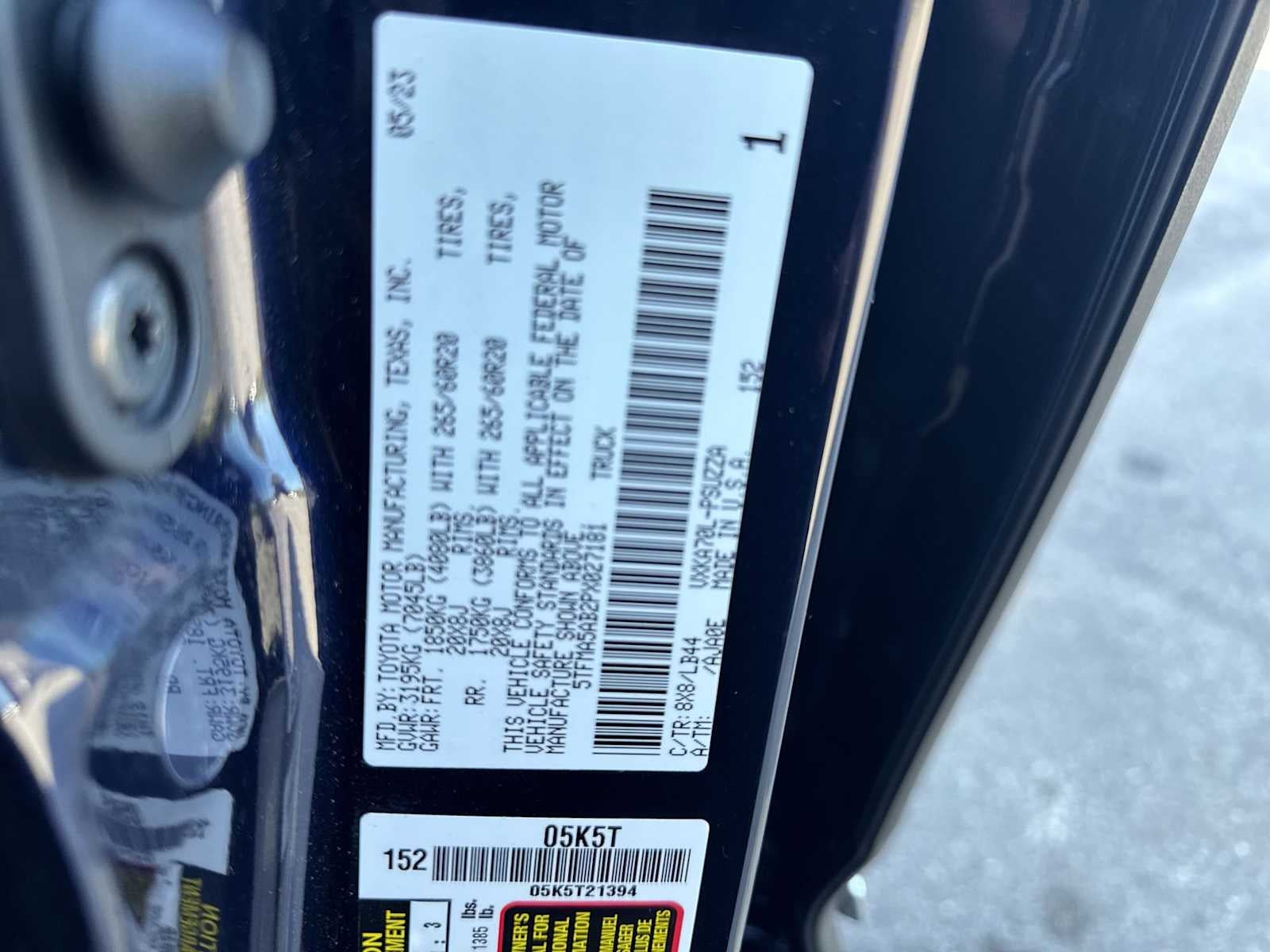 Toyota Tundra 1794 Edition 2023