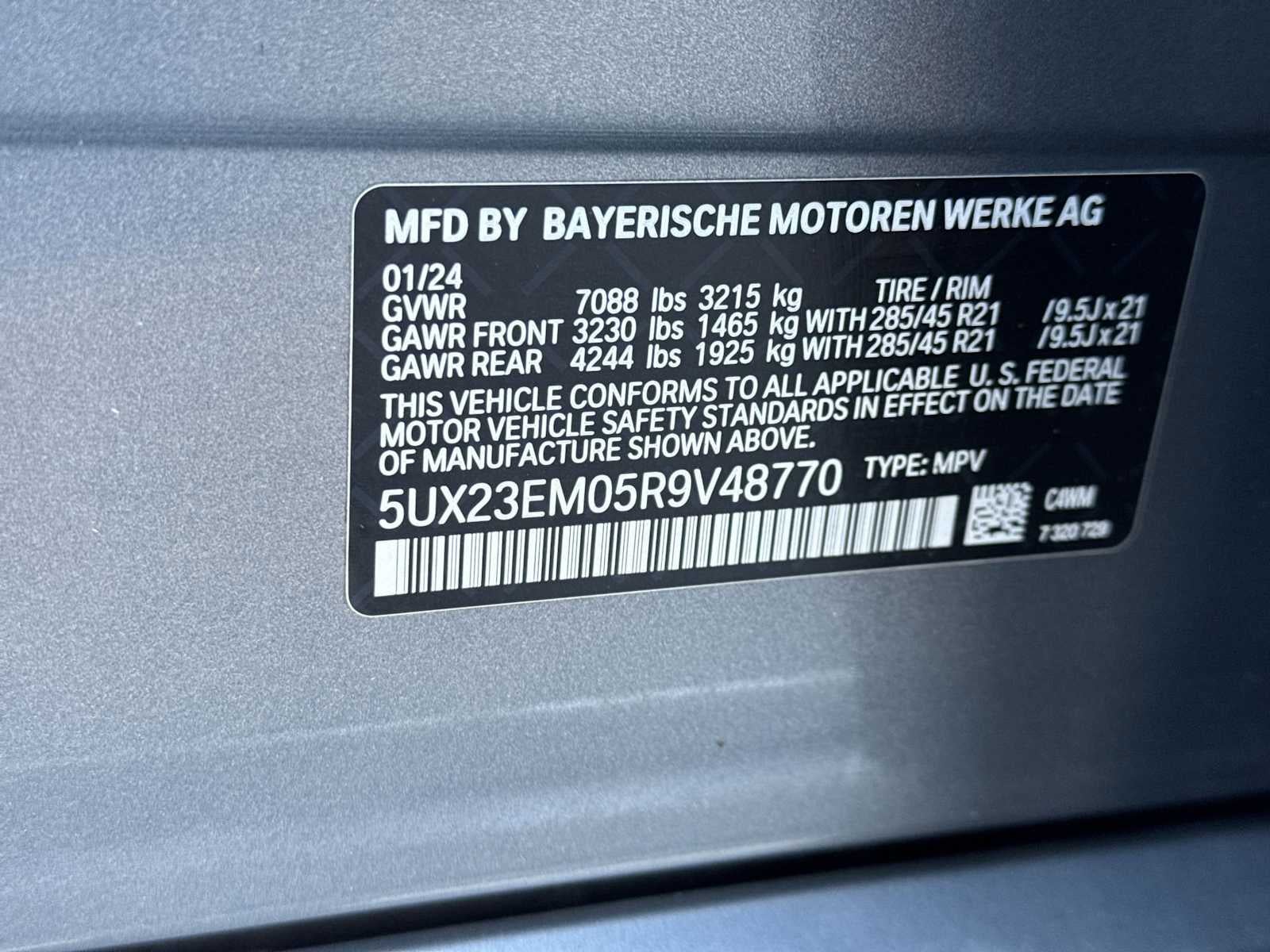 BMW X7 xDrive40i 2024