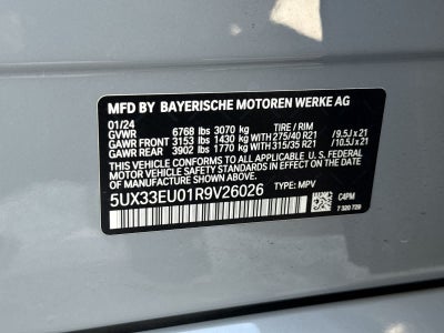 BMW X5 M60i 2024 M60i