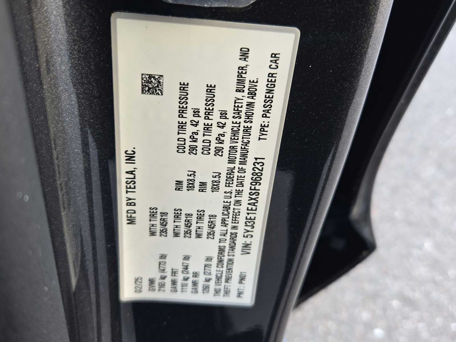 Tesla Model 3 Base 2025