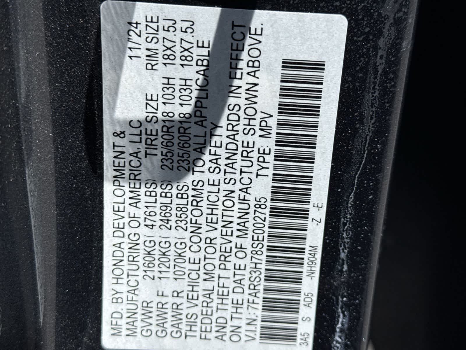 Honda CR-V EX-L 2025