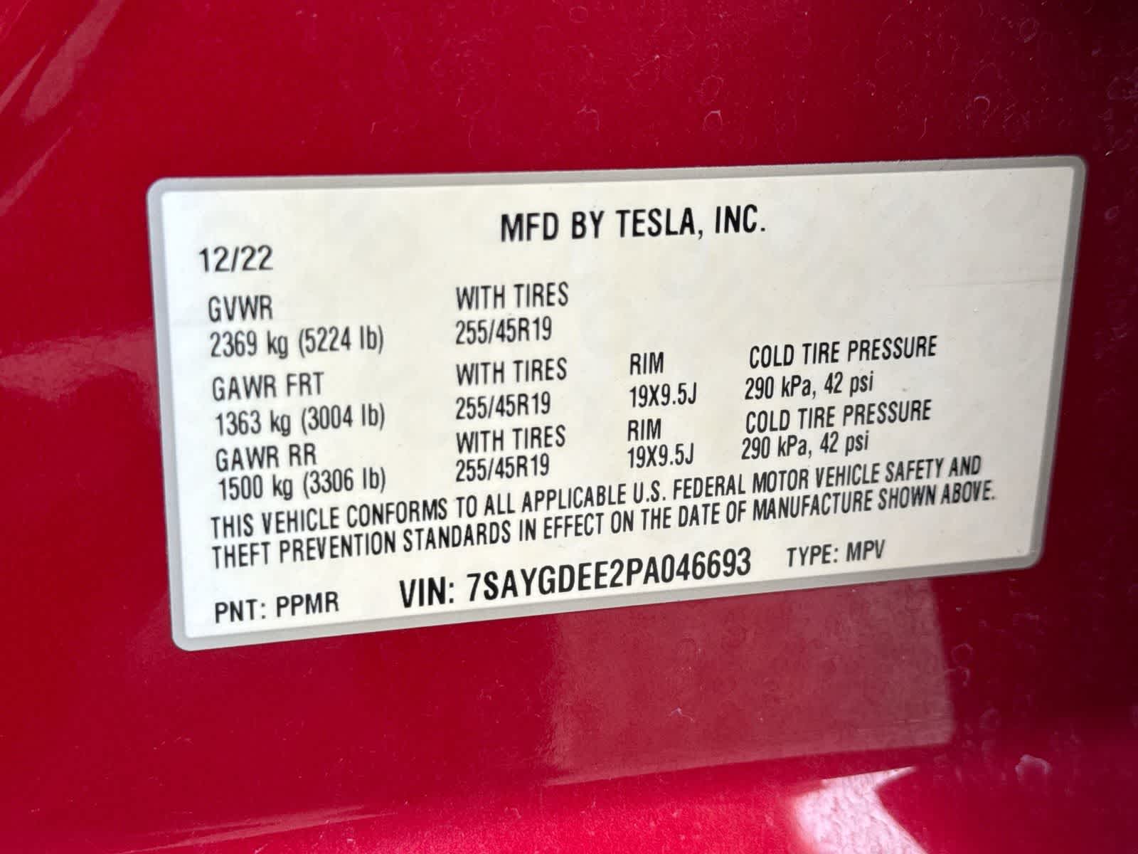 Tesla Model Y Long Range 2023