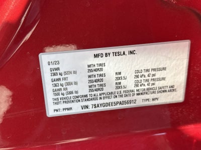 Tesla Model Y Long Range 2023