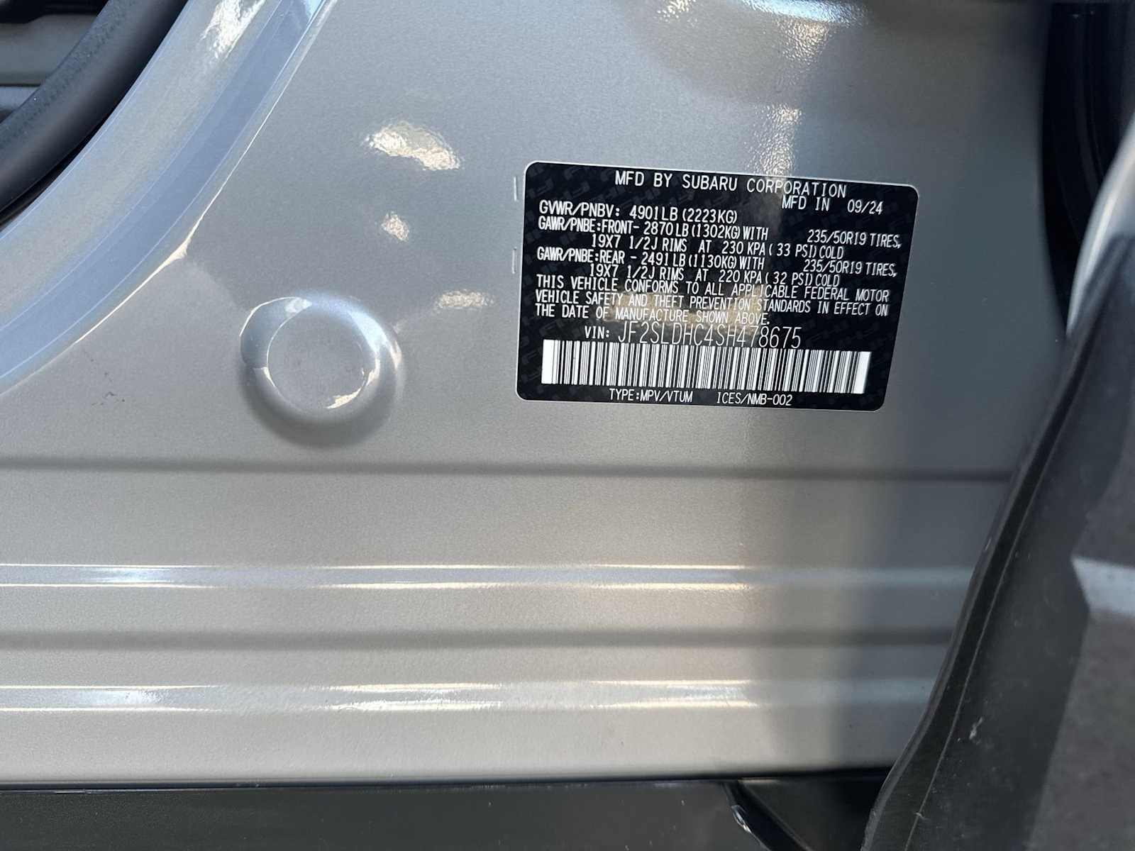 Subaru Forester Sport 2025