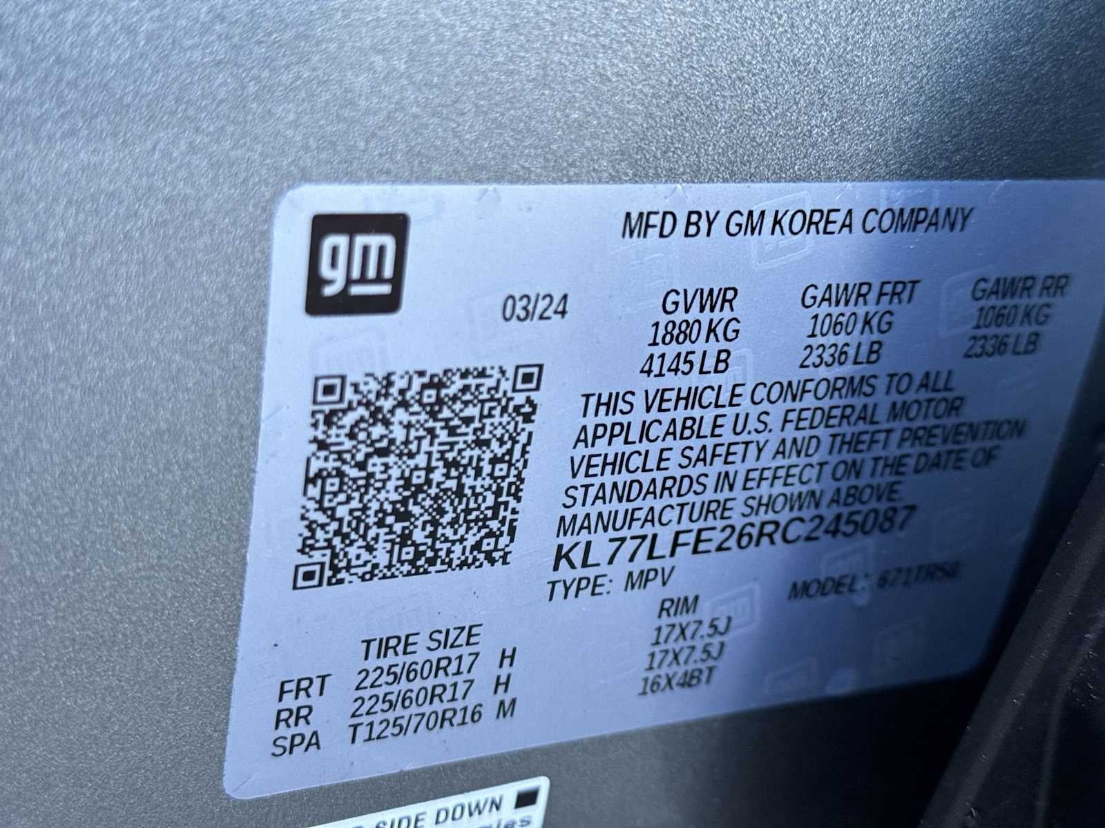 Chevrolet Trax LS 2024