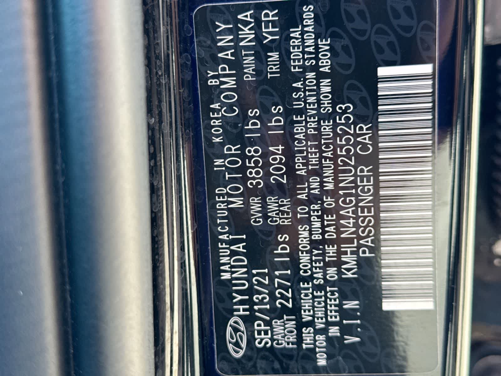 Hyundai Elantra SEL 2022