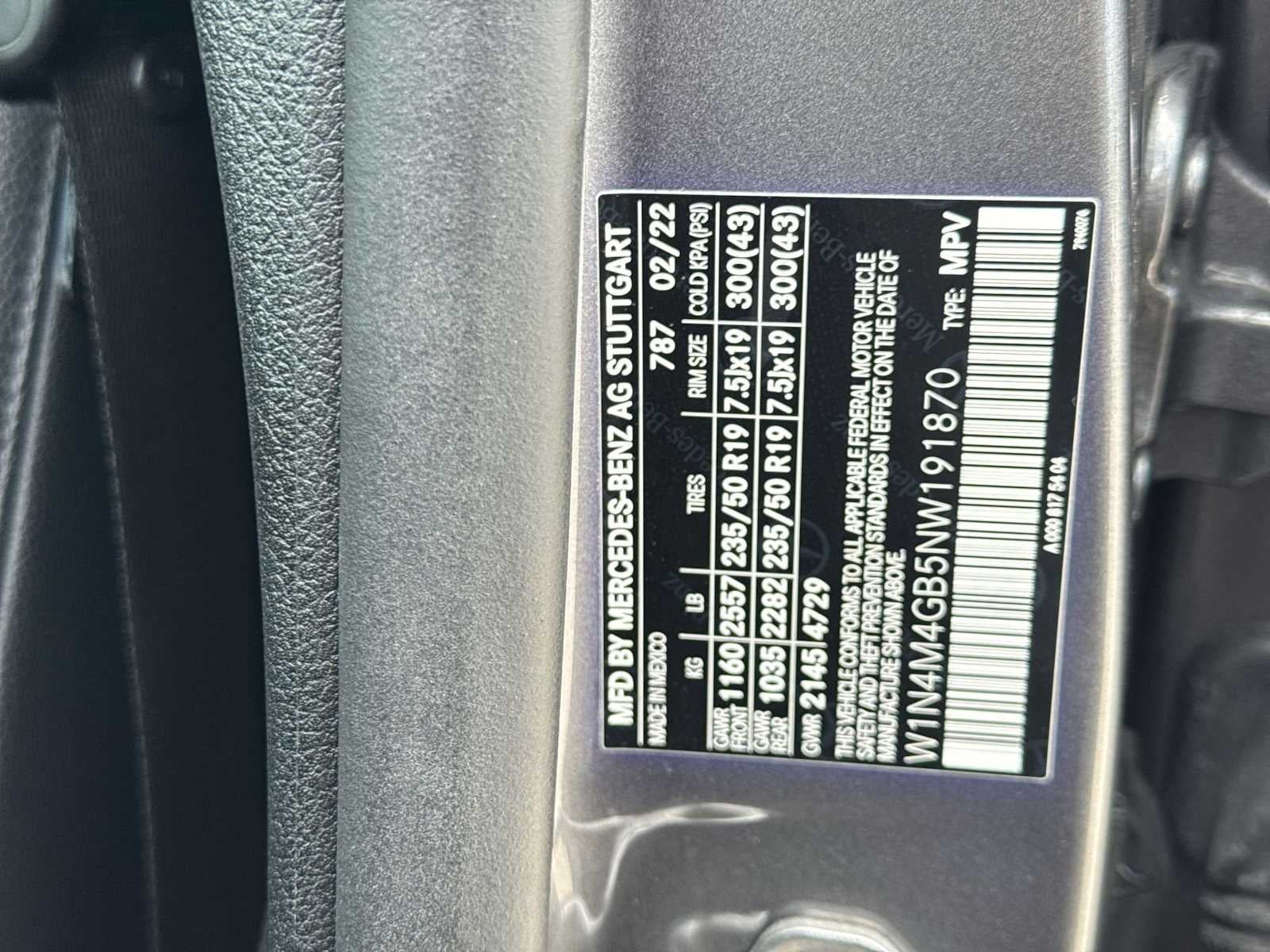 Mercedes-Benz GLB 250 2022 GLB 250