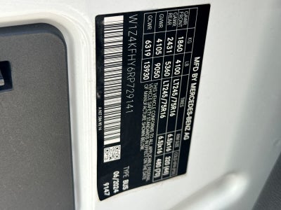 2024 Mercedes-Benz Sprinter Passenger Van 2500 Standard Roof I4 Diesel 144 RWD"