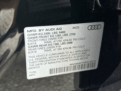 Audi Q5 Sportback S line Prestige 2023