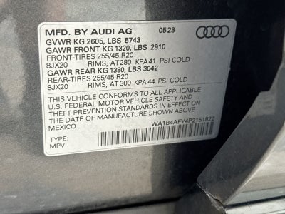 Audi SQ5 Premium Plus 2023