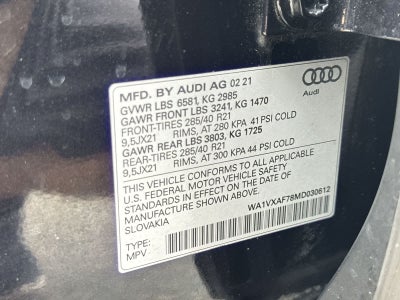 Audi Q7 Prestige 2021