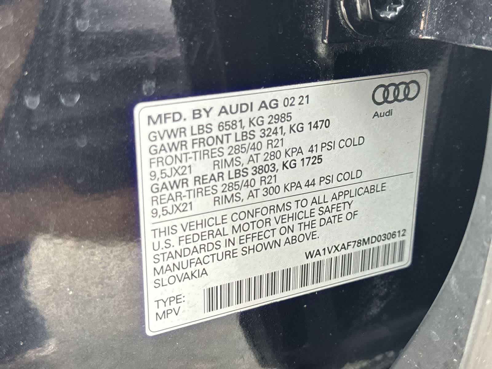 Audi Q7 Prestige 2021