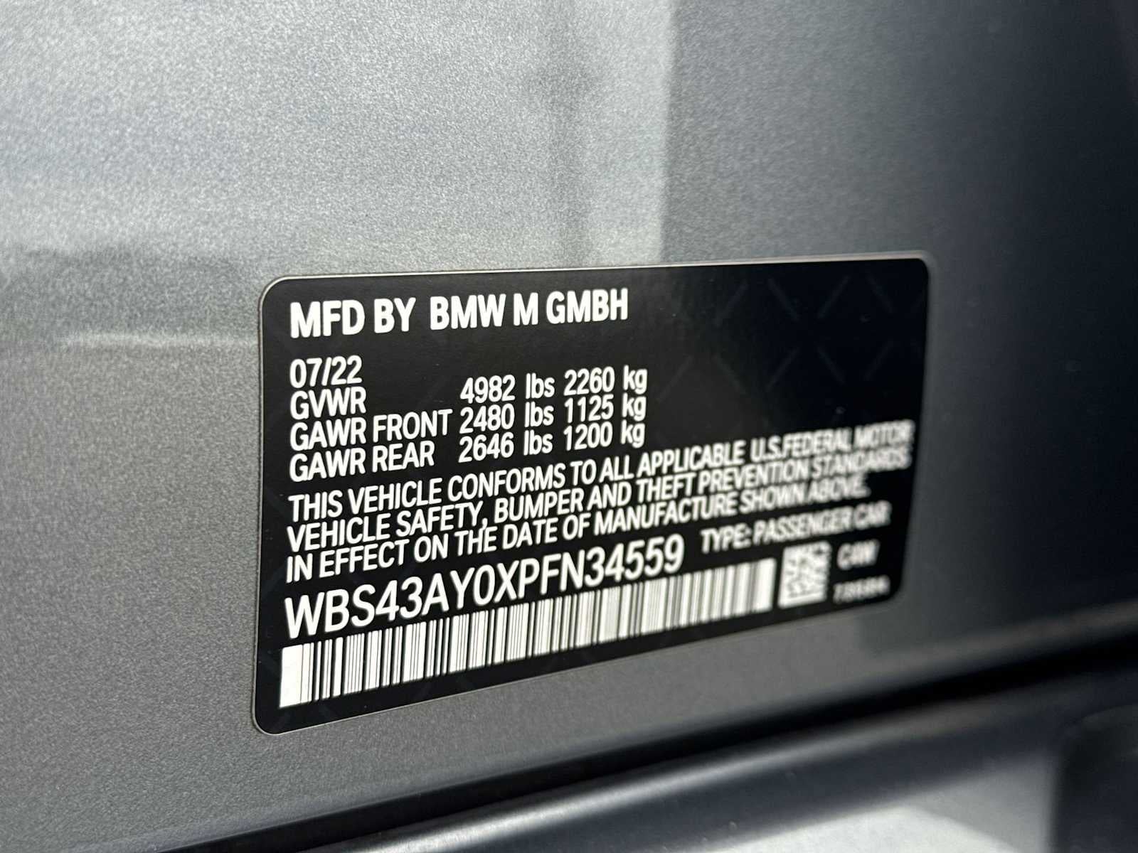 BMW M3 Competition xDrive 2023