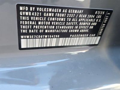 2026 Volkswagen Golf GTI SE