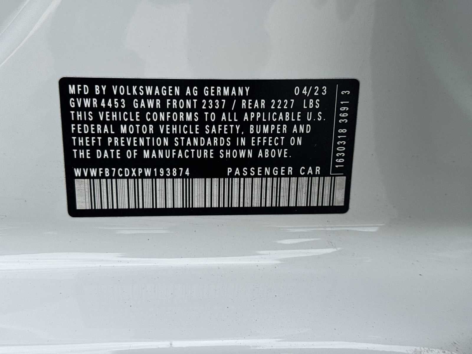 Volkswagen Golf R 2.0T Manual 2023