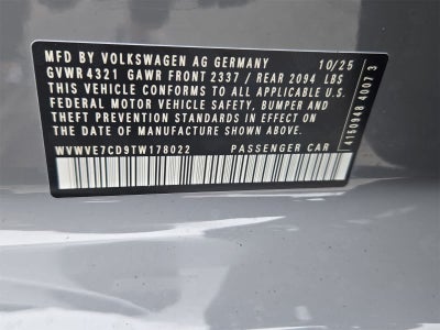 2026 Volkswagen Golf GTI AUTOBAHN