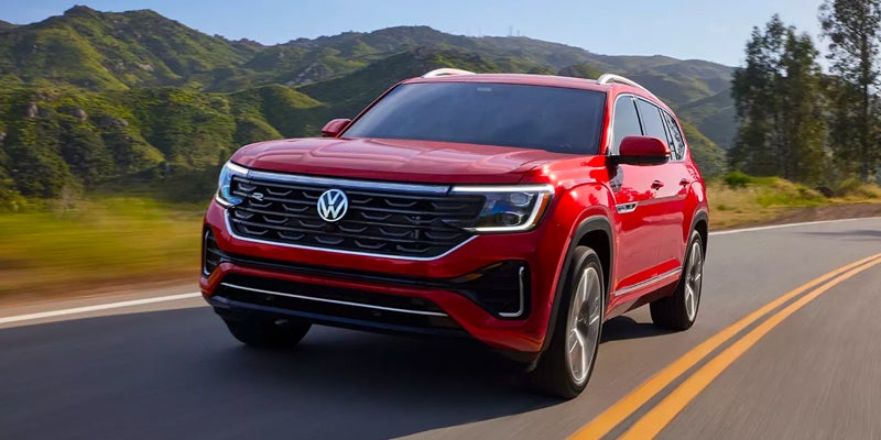 Volkswagen Atlas rojo